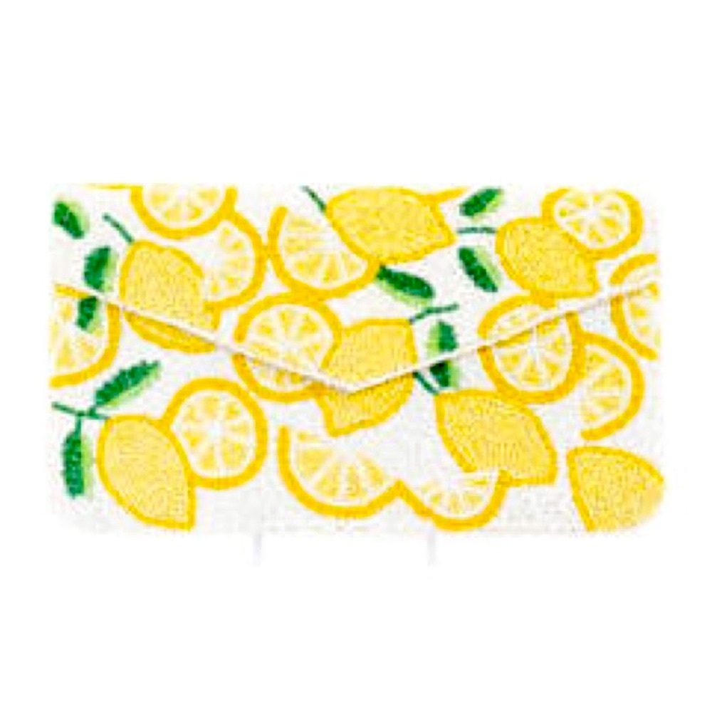 SOL AND MER Lemon Beaded Crossbody Clutch 🍋 🍋 🍋 - Picture 8 of 8